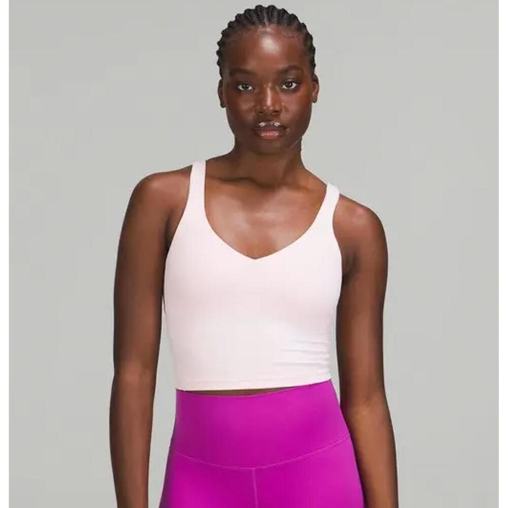 Lululemon Align Tank Top Light Support C/D Cup Strawberry Milkshake Size 2 NWT